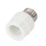 Муфта PP-R комбинированная белая Дн 63х2" НР под ключ VALFEX 10135063