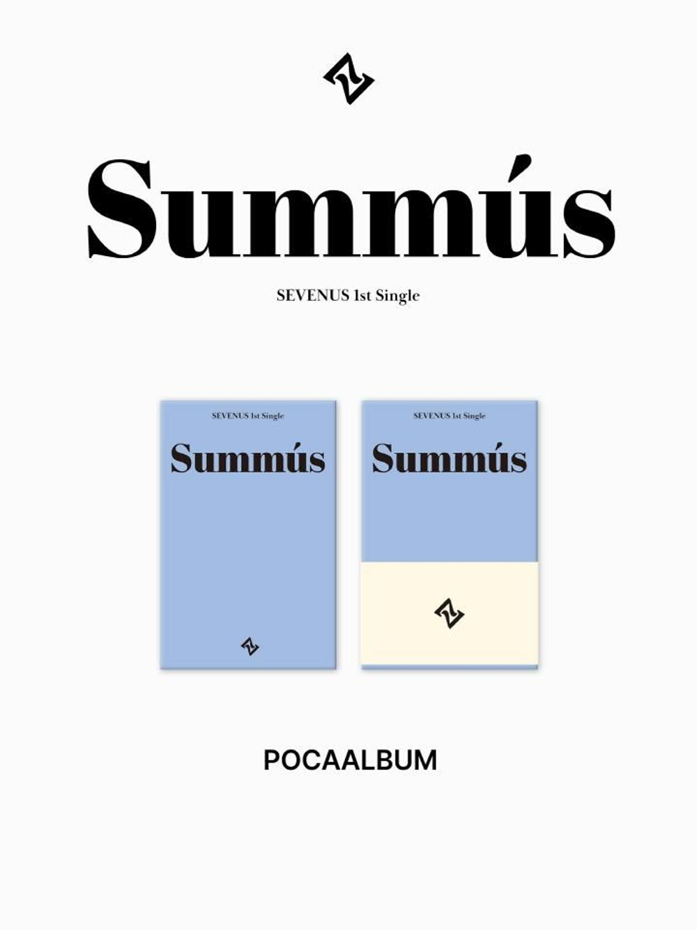 Альбом SEVENUS - SUMMUS 1st Single Album POCAALBUM Version