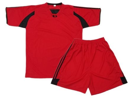 Форма футбольная взрослая цвет красный размер XХХХL #12731