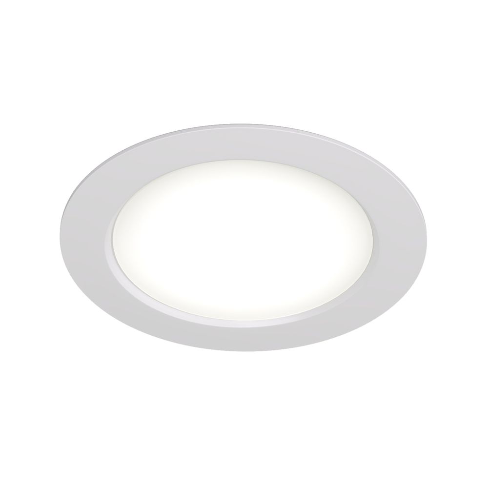DK3049-WH Встраиваемый светильник, IP 20, 7Вт, LED, белый, пластик