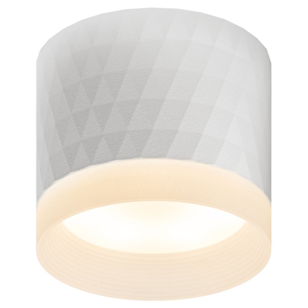 Светильник настенно-потолочный спот ЭРА OL37 WH под GX53 IP20 белый | Накладные светильники