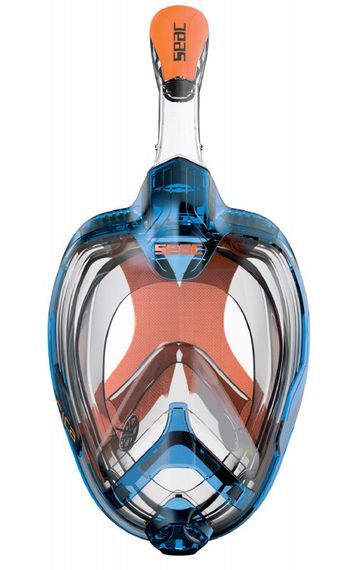 Маска полнолицевая Seac Magica Blue/Orange