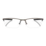 Oakley Prescription Glasses Half Rim Metal Rectangular 0ox3141 04