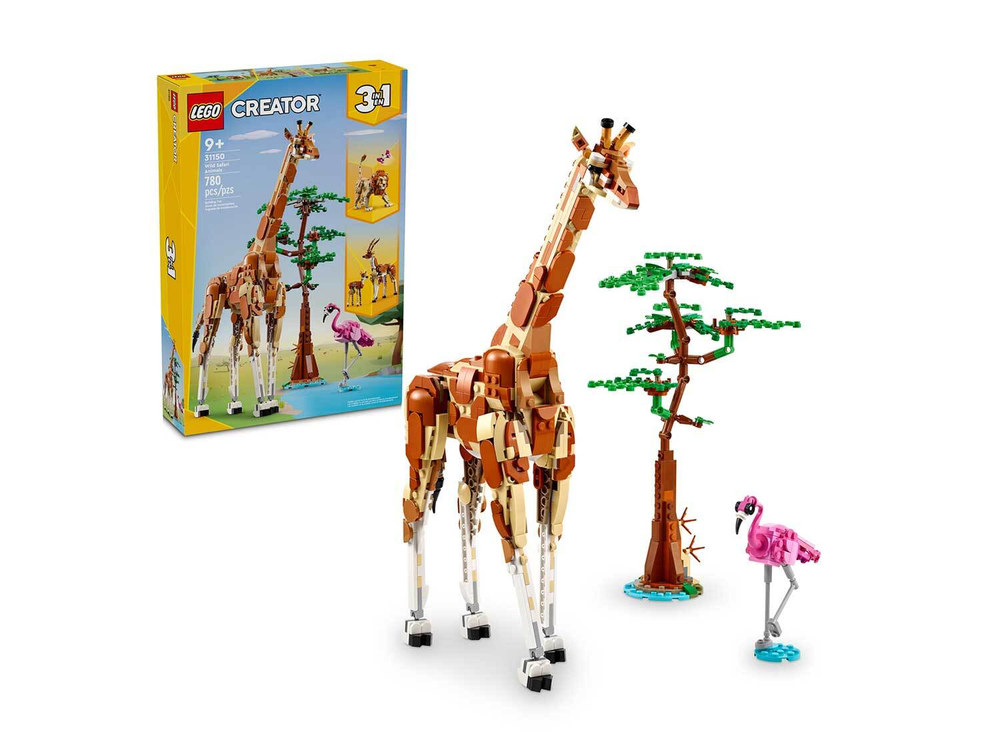 LEGO 31150 «Саванна: Жираф» — уникальный конструктор для детей и взрослых