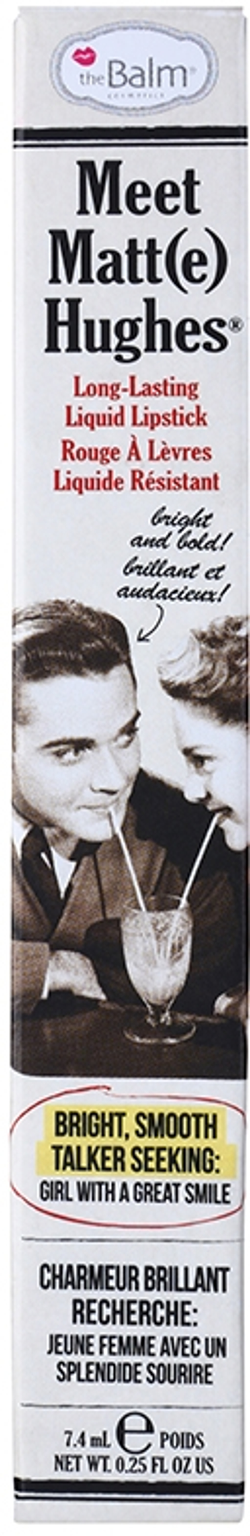 theBalm Meet Matt(e) Hughes Long Lasting Liquid Lipstick - Долговременная жидкая помада оттенок Dedicated, 7 ml