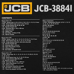 Набор инструментов 216пр. 1/4'', 3/8'', 1/2''(6гр.)(4-32мм) JCB JCB-38841