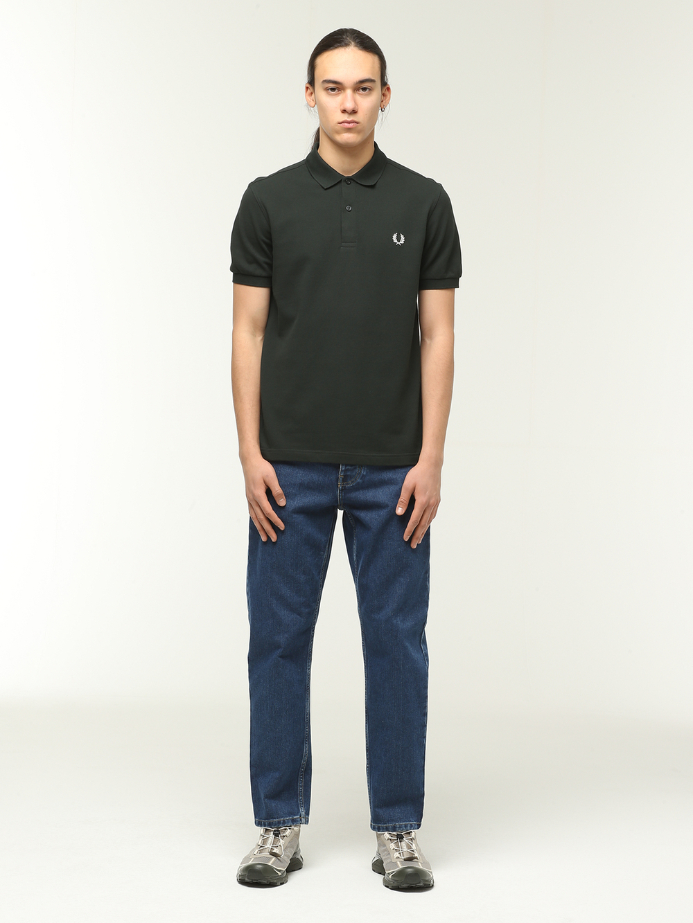 Мужская Рубашка-поло Plain Fred Perry