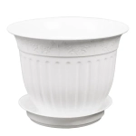 Горшок Виноград, D 16, 1 л, прозрачный с поддоном