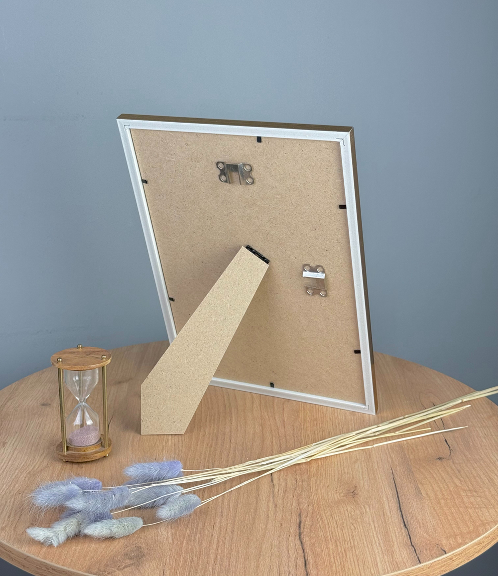 Фоторамка 21х30 см, золотая, арт. 2130.144267