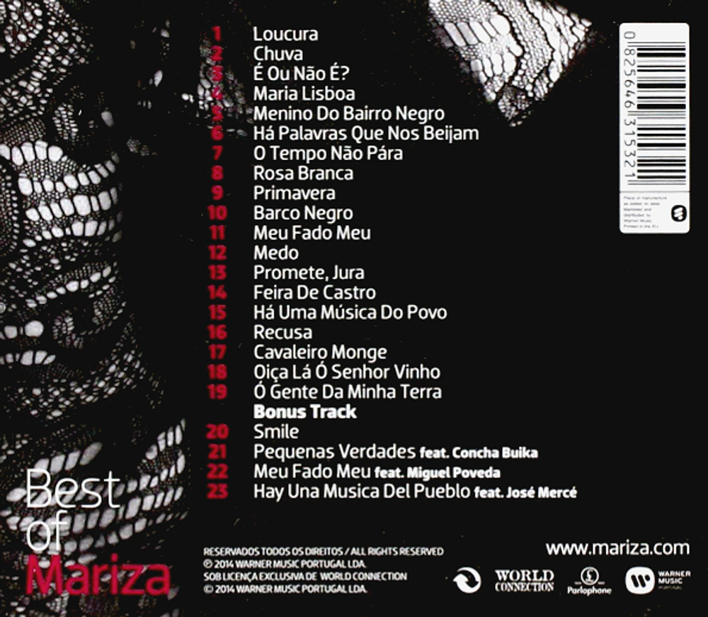 Mariza / Best Of Mariza (CD)