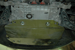 Защита картера и КПП Sheriff для Skoda Octavia II (A5) Рестайлинг (FL/Scout) 2008-2013 арт.21.1989