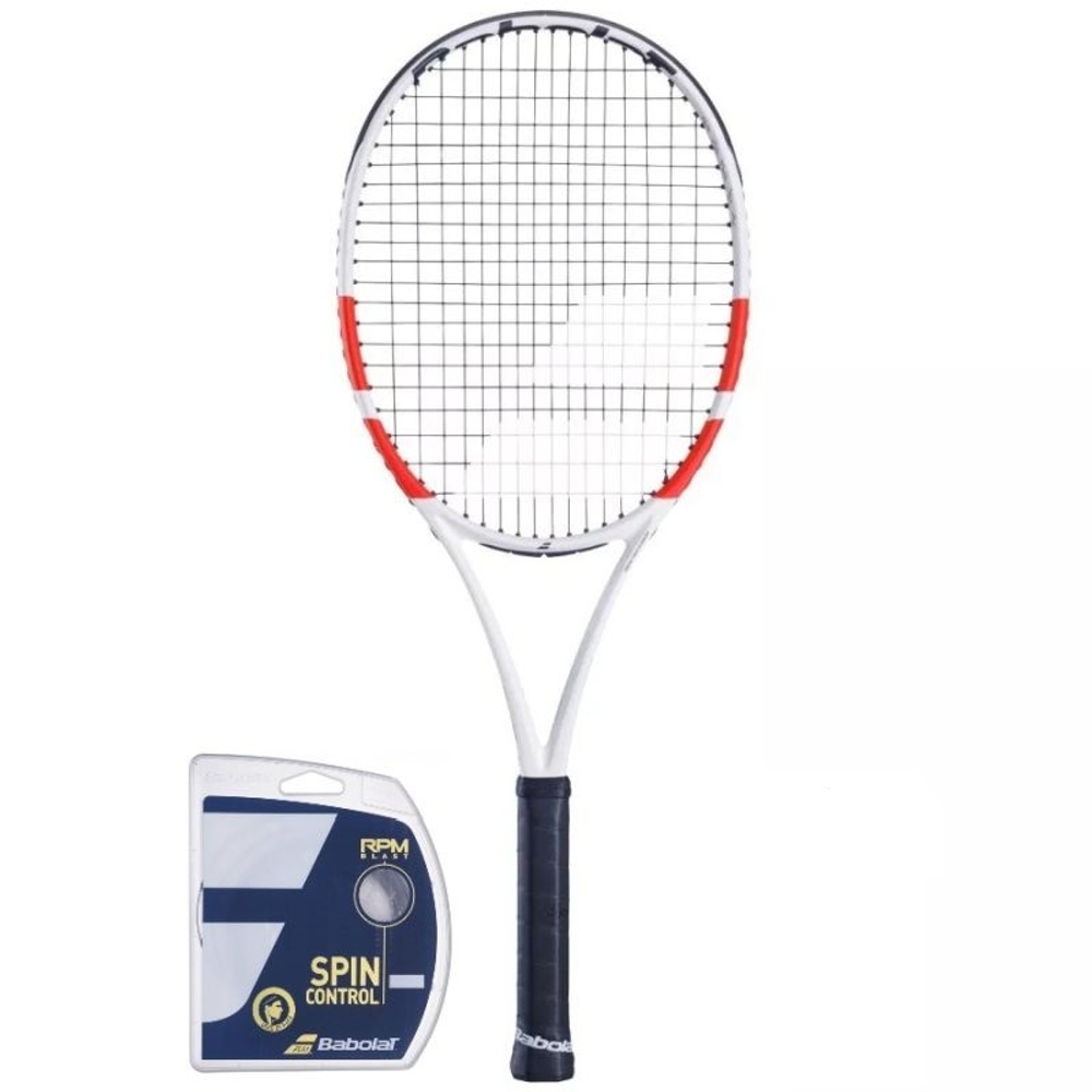 Теннисная ракетка Babolat Pure Strike 100 + струны