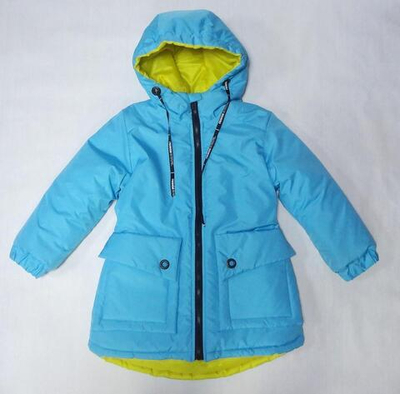 Куртка д/девочек р.128-134.в ассорт. 2433-07