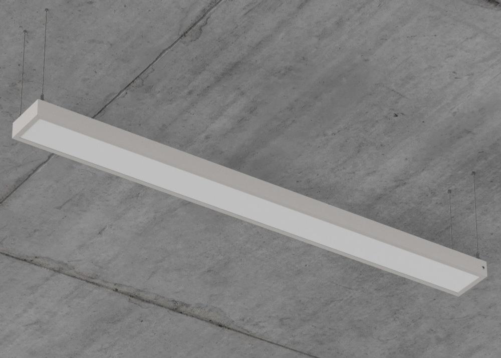 Светильник LED ДВО 17Вт 4000К 2100Лм IP40 опал 1195х110х40мм DARKLUM