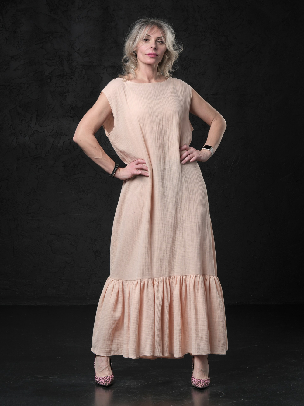 Платье /платье нижнее /муслин