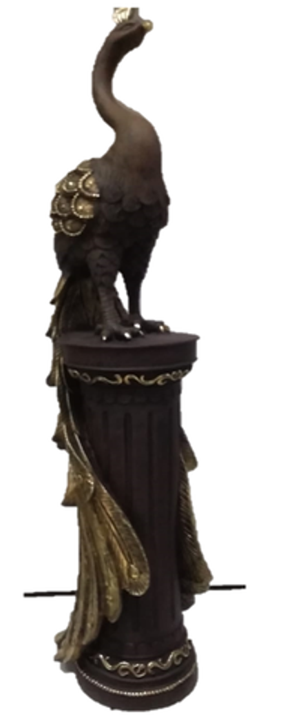 Колона " Жар-птица" , бронза/золото