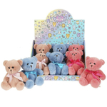 Милый мишка 14см, 3 цвета, без чипа, M098859-14D (Добрые игрушки)