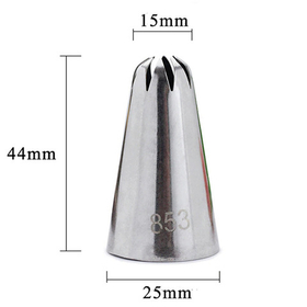 Насадка для кондитерского мешка Закрытая звезда №853