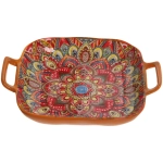 Форма керамическая для запекания «Марракеш» оранж 22,5*18,5*5см