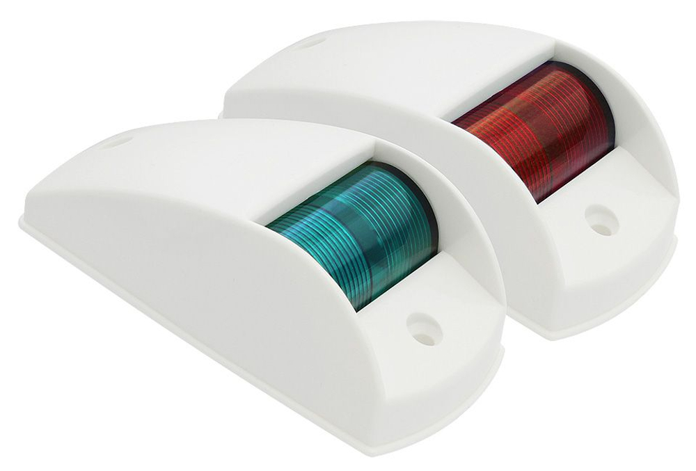 Бортовые огни, белый пластик, пара (10250518).