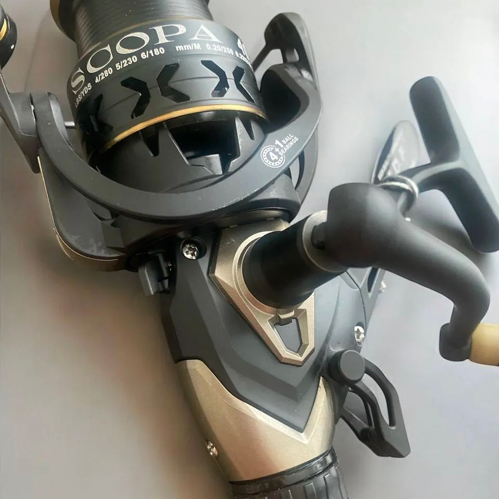 Катушка с байтраннером KDF Scopa 6000 Количество подшипников 4+1