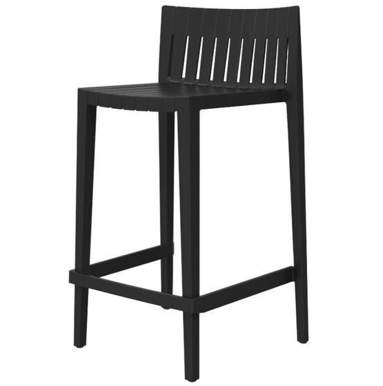 Полубарный стул Spritz Basic черный