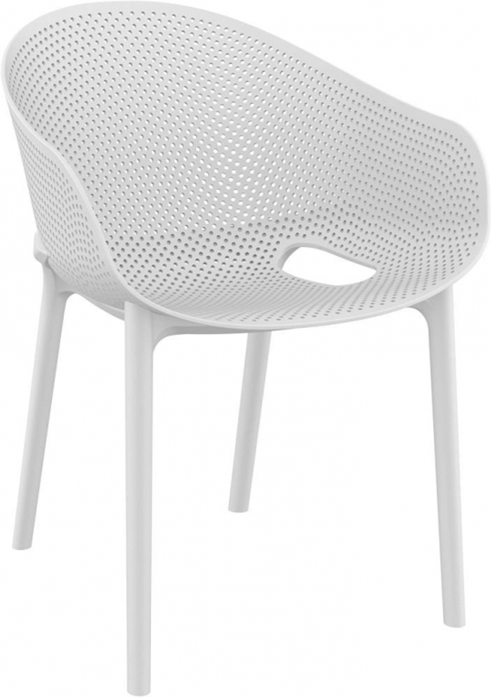 Кресло пластиковое Siesta Contract Sky Pro, белый