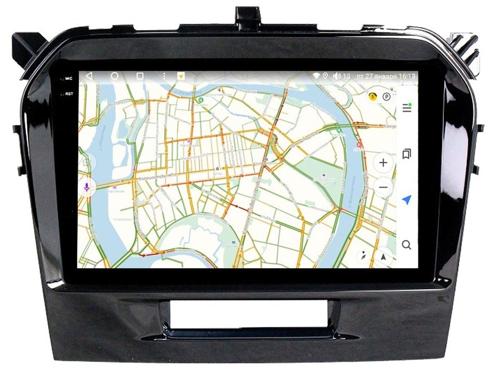 Магнитола для Suzuki Vitara 2015+ - Vaycar VA75-0571-2K на Android 13, 8-ядер, 2K QLED, ТОП процессор, CarPlay, 4G SIM-слот