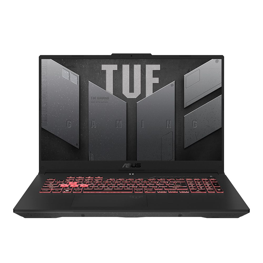 Ноутбук ASUS TUF Gaming A17 FA707RE-HX027, 17.3&amp;quot; (1920x1080) IPS 144Гц/AMD Ryzen 7 6800H/8ГБ DDR5/512ГБ SSD/NVIDIA GeForce RTX 3050 Ti 4ГБ/Без ОС, серый [90NR08X2-M001A0]