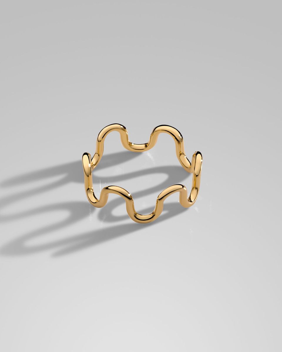 Кольцо Low Golden