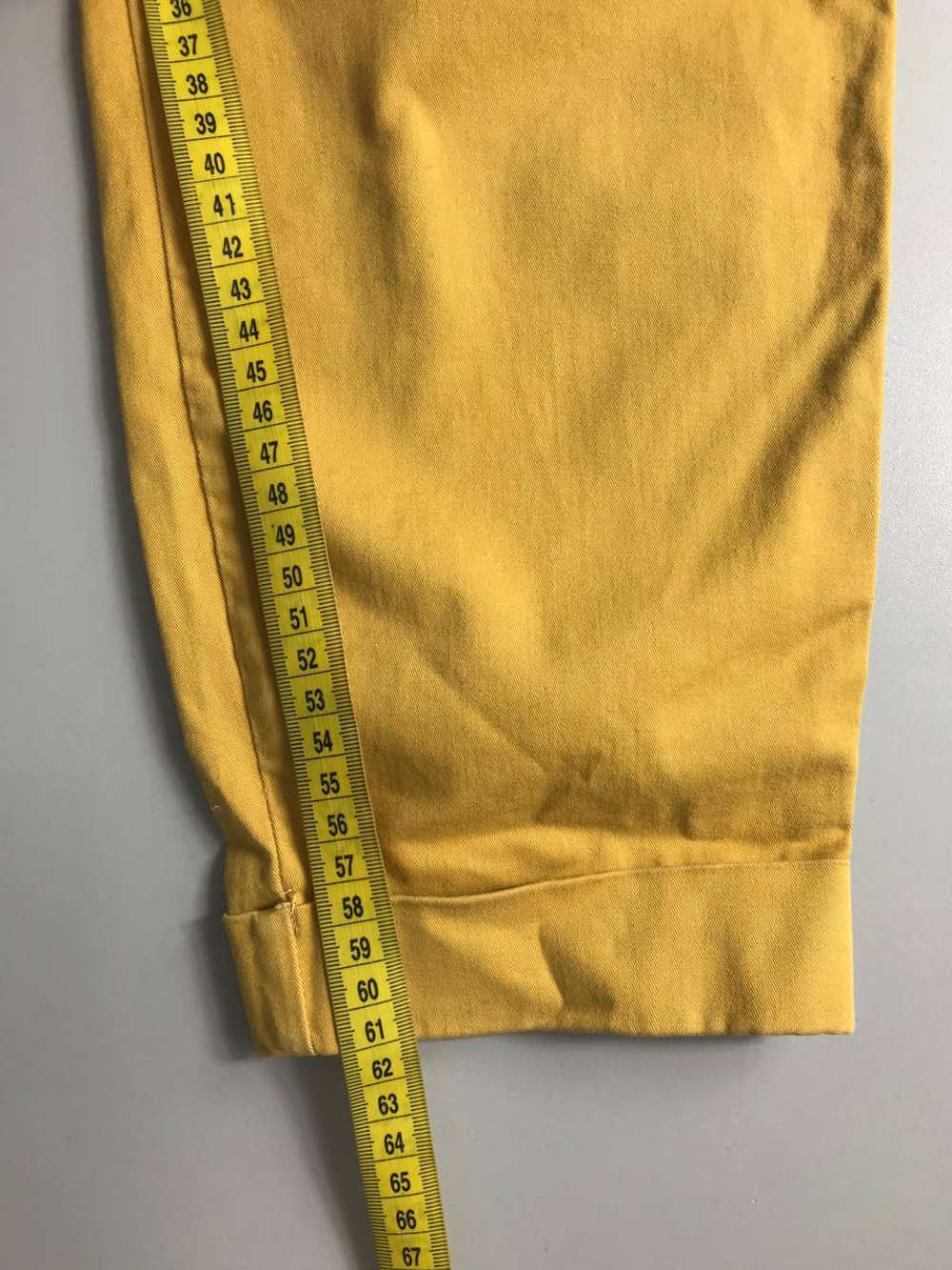 Брюки Bershka летнего оттенка, маркировка 34, визуально 40 размер