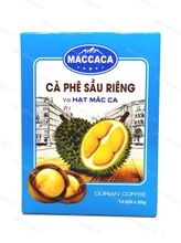 Растворимый кофе 3в1 со вкусом ореха макадамии и дуриана, Вьетнам, 240 гр.