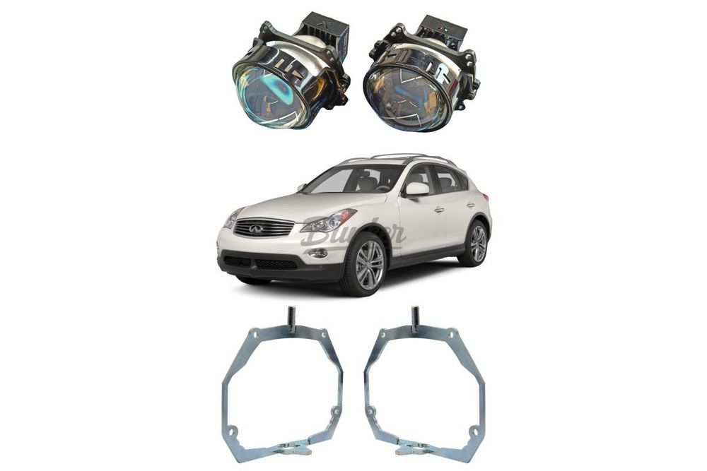 Комплект для замены линз с AFL для Infiniti EX J50 2007-2013 Тип №2