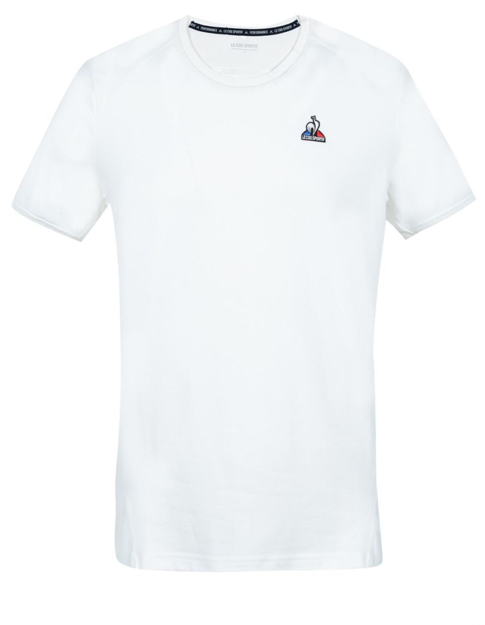 Мужская теннисная футболка Le Coq Sportif Training Perf Tee SS No.1 M - new optical white