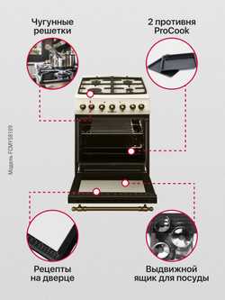 Комбинированная плита Hansa FCMY58109