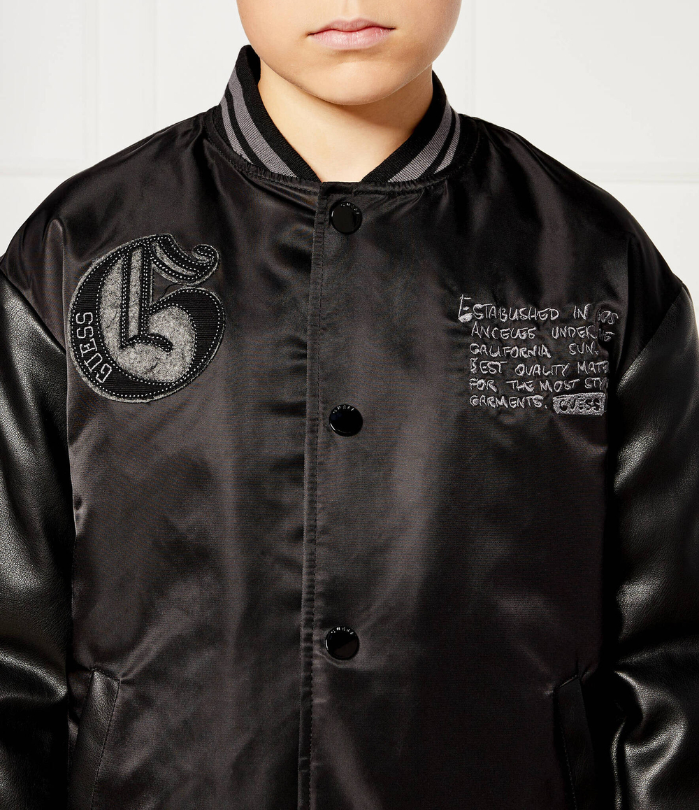 Куртка бомбер Guess - черный(L4YL03 WGB90)