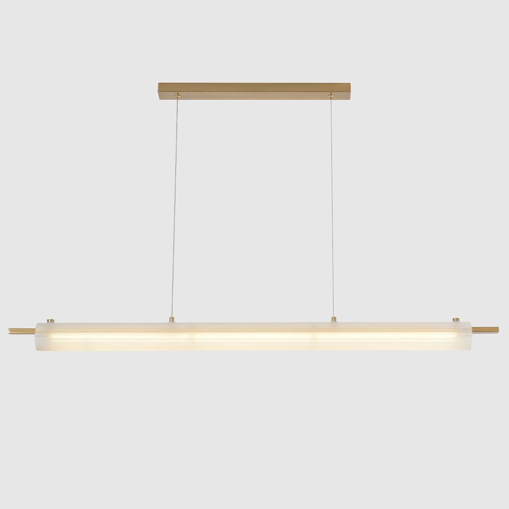 Светильник подвесной Crystal Lux TUNNEL SP40 LED BRASS