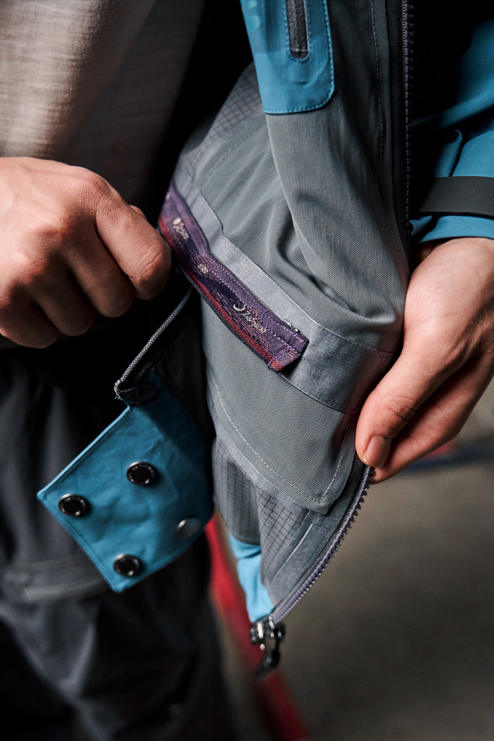 Куртка Nothomme Blue Monte Daybreak Hardshell Storm Jacket with eVent "Banana"