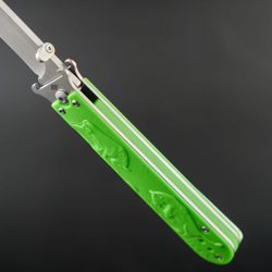 Нож складной Перемен Зубры зеленый