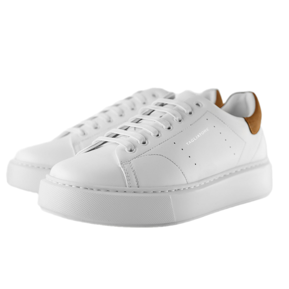 TAGLIATORE кроссовки - белый/коричневый