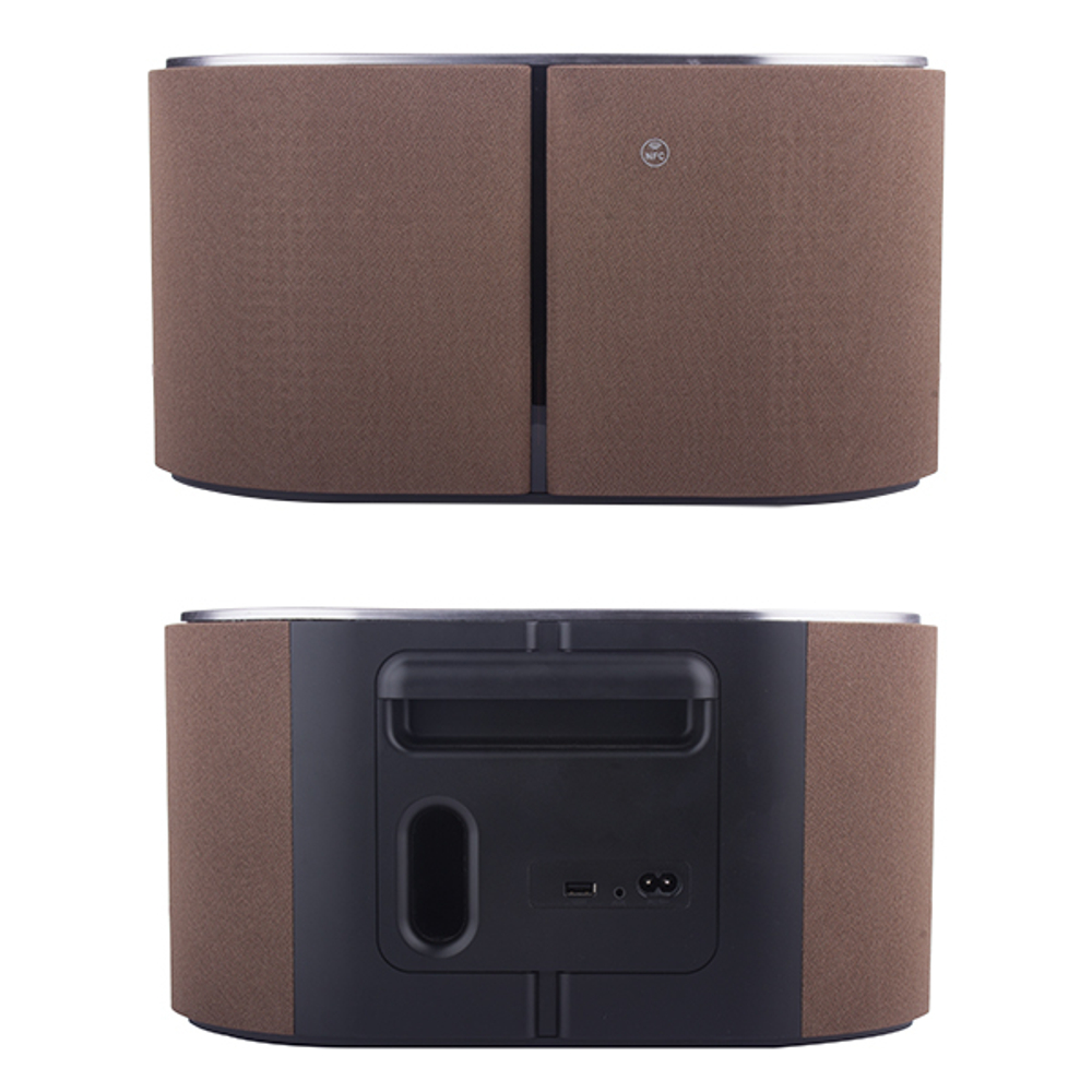 Портативный динамик Hoco BS11 Captain tabletop wireless speaker Brown Коричневый