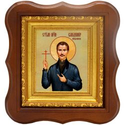 Владимир Правдолюбов мученик. Икона на холсте.