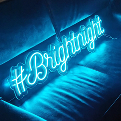 Неоновые вывески для мероприятия Brightnight