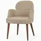 Обеденный стул Noma Arm, бежевый