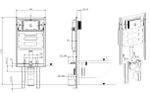 Инсталляция для подвесного унитаза Allen Brau Pneumatic Pro 9.11103.20