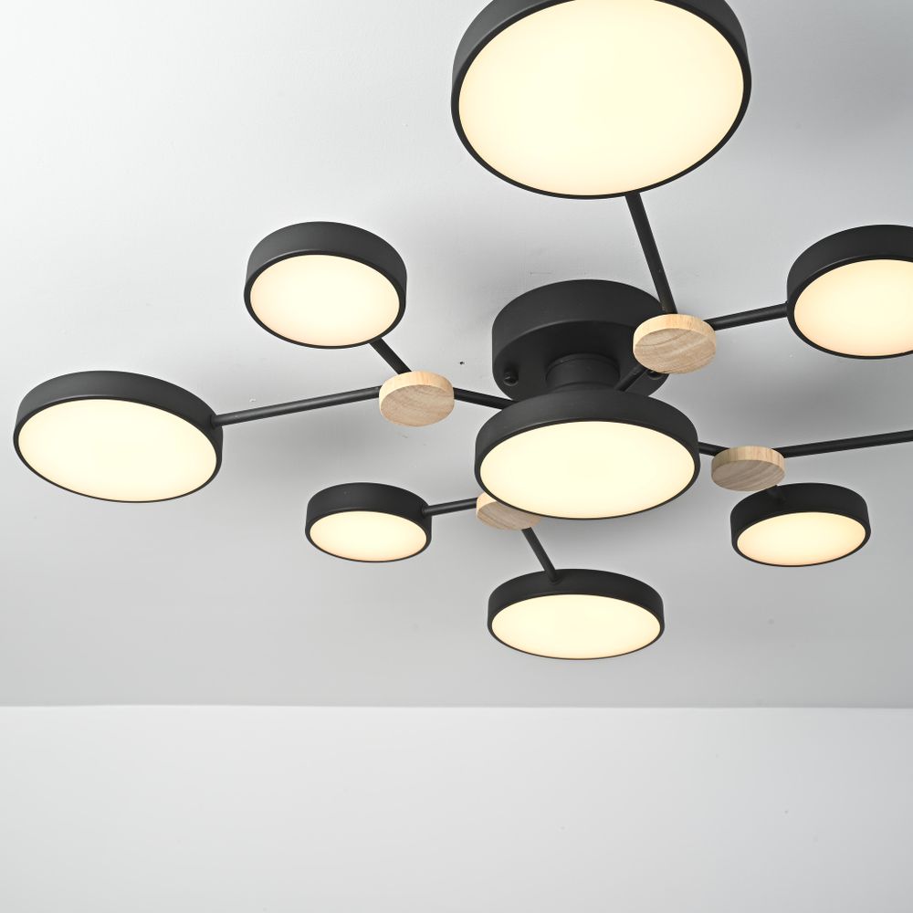 Потолочная Люстра Gamma D98 Black By Imperiumloft