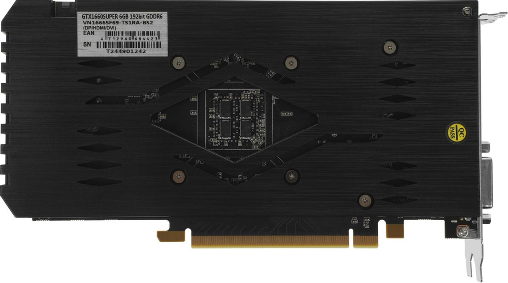 Видеокарта Biostar NVIDIA  GeForce GTX 1660SUPER VN1666SF69 6ГБ GDDR6, Ret