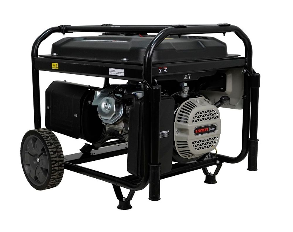 Генератор бензиновый Loncin LC8000D-S - [6 кВт / 380V] трехфазный