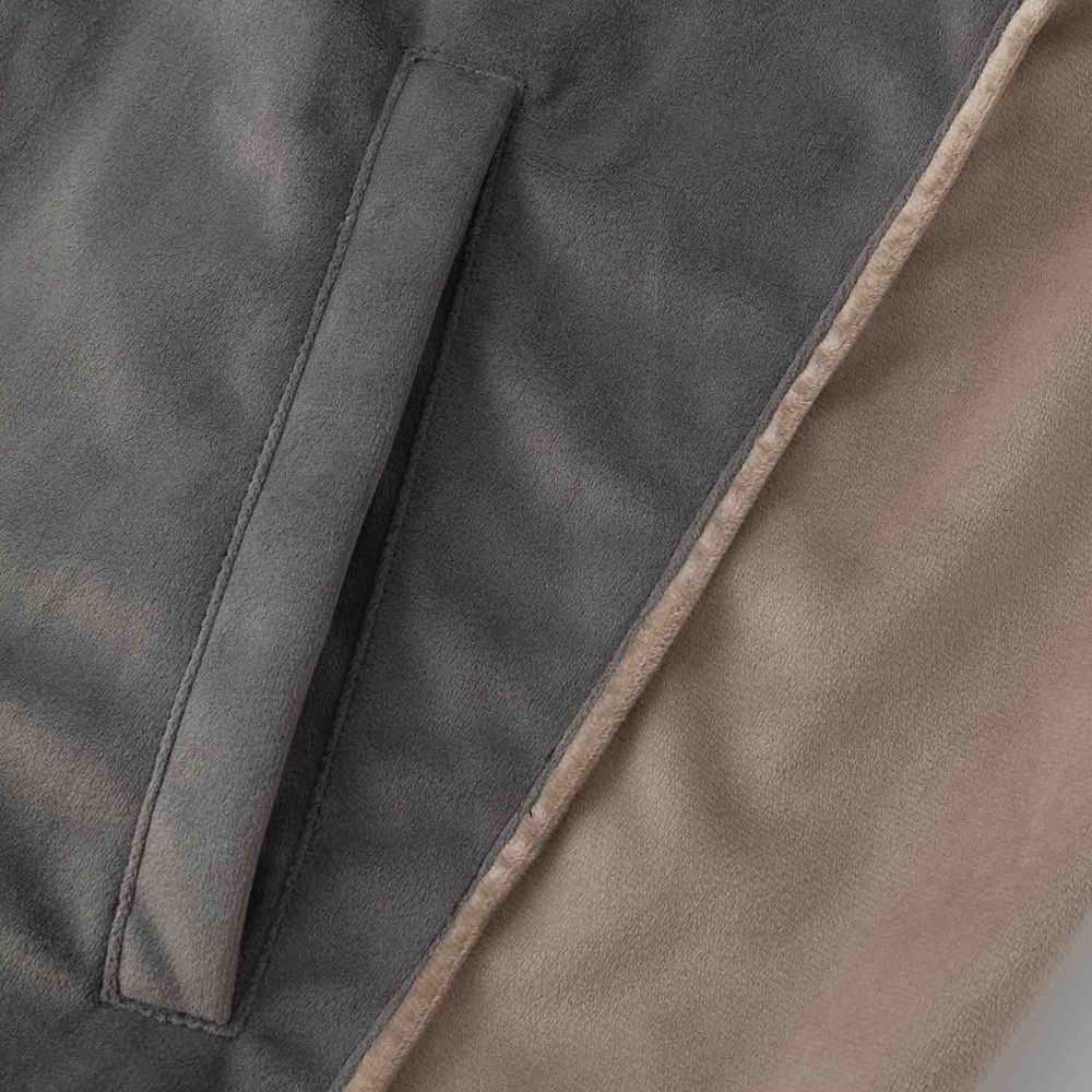 Олимпийка Ymkashix велюровая Puff серая