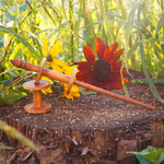 Опорное веретено с двумя катушками из натурального дерева. Art of Siberia. B36